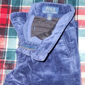 Polo by Ralph Lauren Blue Corduroy Kids Pants